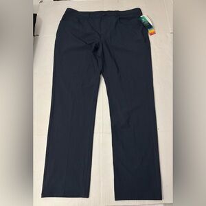 Pro Tour Cool Play Mens Size 38x32 Athletic Golf Pants Navy Comfort inseam 32”